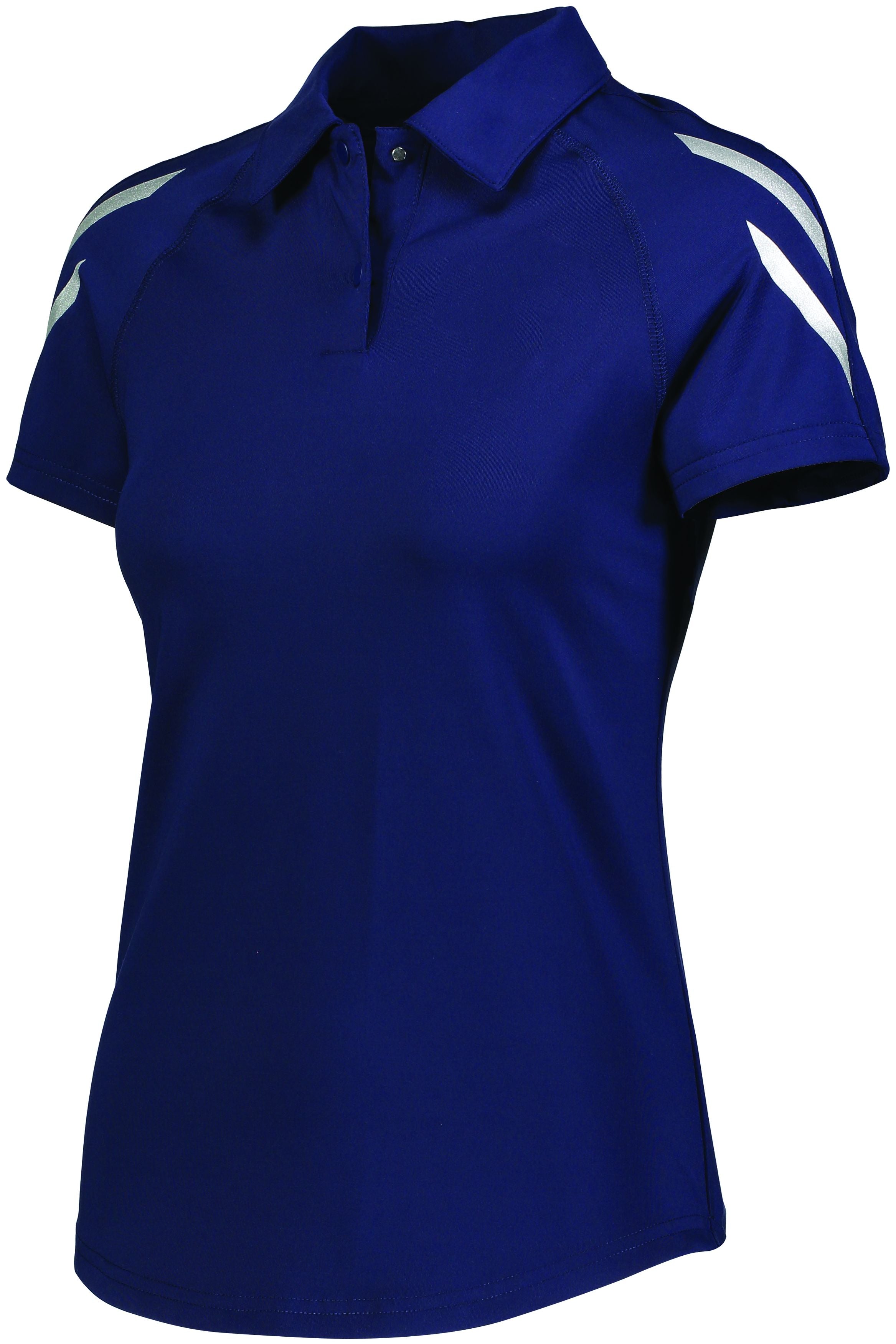 Holloway Ladies Flux Polo in Navy  -Part of the Ladies, Ladies-Polo, Polos, Holloway, Shirts, Flux-Collection, Corporate-Collection product lines at KanaleyCreations.com