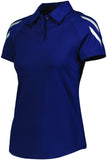 Holloway Ladies Flux Polo in Navy  -Part of the Ladies, Ladies-Polo, Polos, Holloway, Shirts, Flux-Collection, Corporate-Collection product lines at KanaleyCreations.com