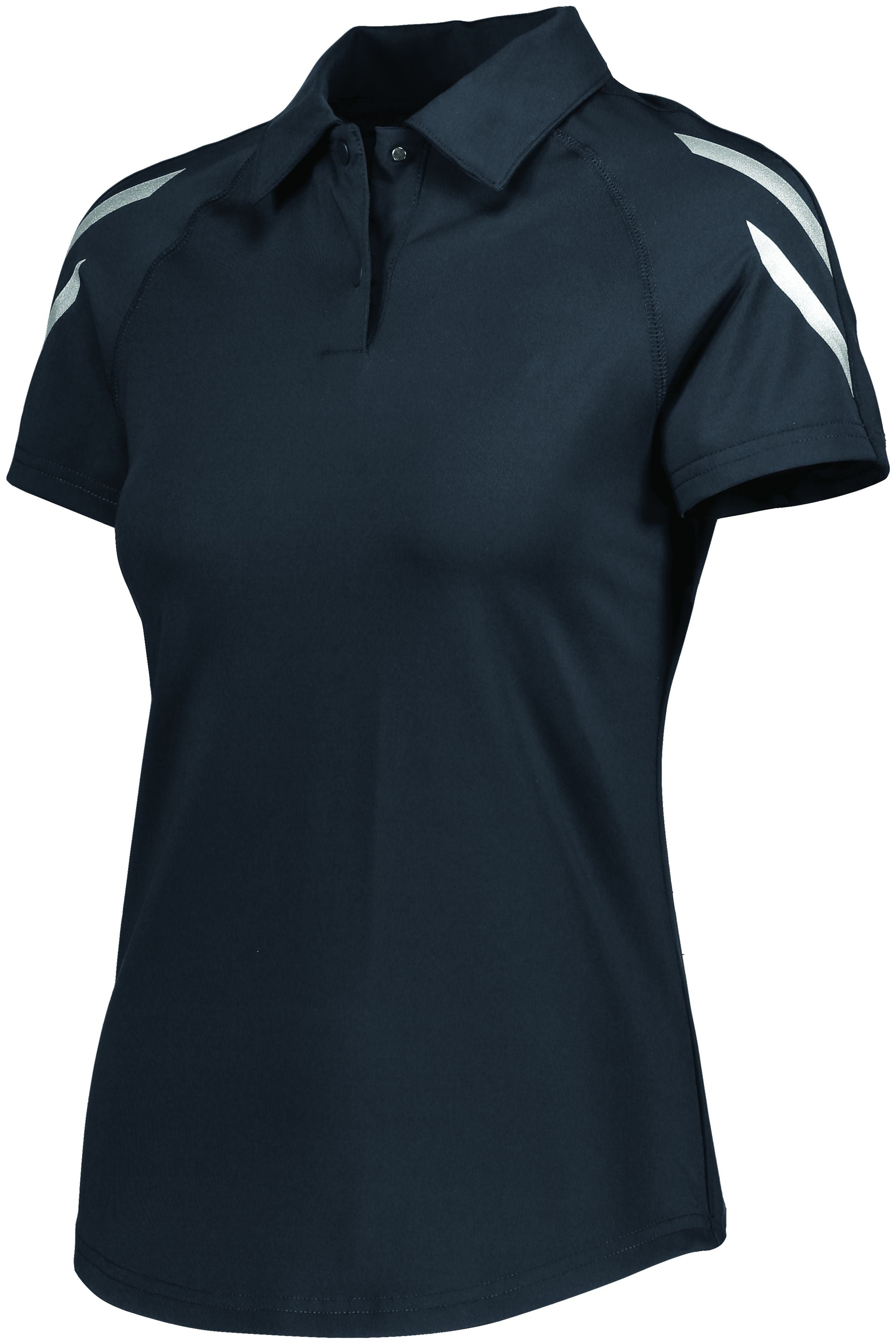 Holloway Ladies Flux Polo in Carbon  -Part of the Ladies, Ladies-Polo, Polos, Holloway, Shirts, Flux-Collection, Corporate-Collection product lines at KanaleyCreations.com