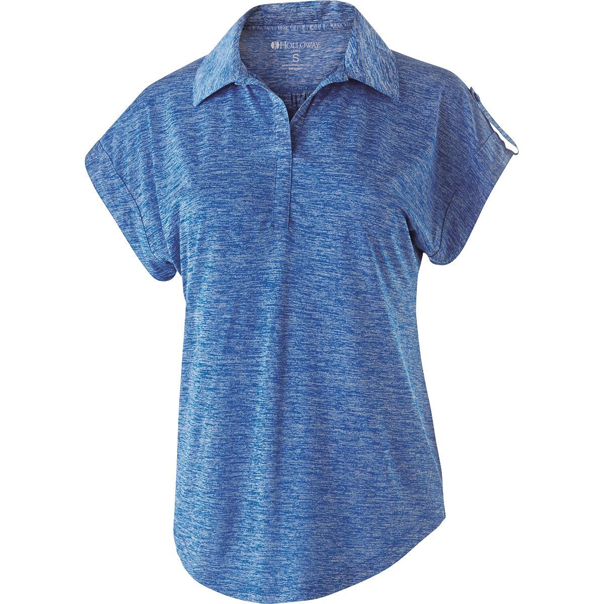 Holloway Ladies Electrify 2.0 Polo in Royal Heather  -Part of the Ladies, Ladies-Polo, Polos, Holloway, Shirts product lines at KanaleyCreations.com