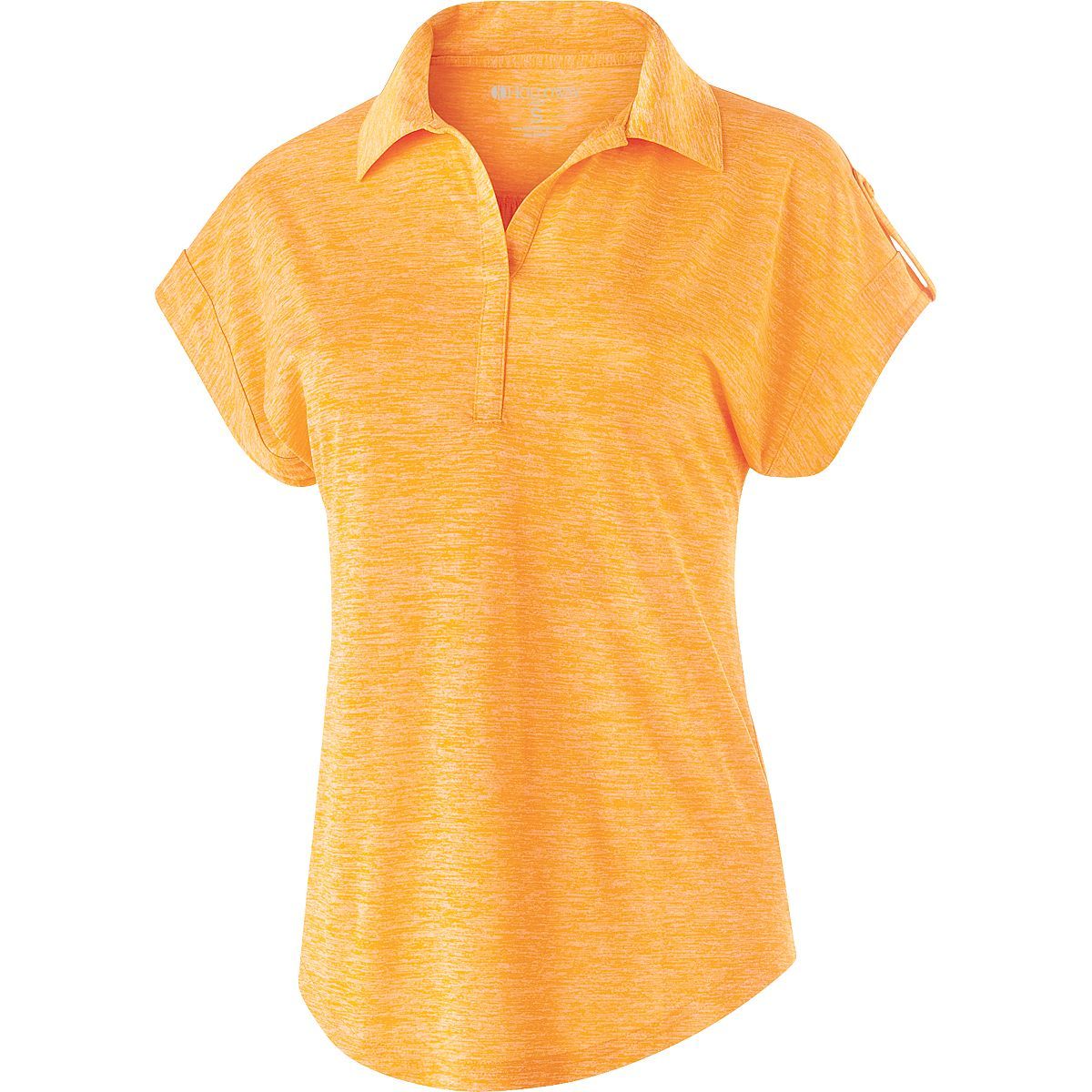 Holloway Ladies Electrify 2.0 Polo in Light Gold Heather  -Part of the Ladies, Ladies-Polo, Polos, Holloway, Shirts product lines at KanaleyCreations.com