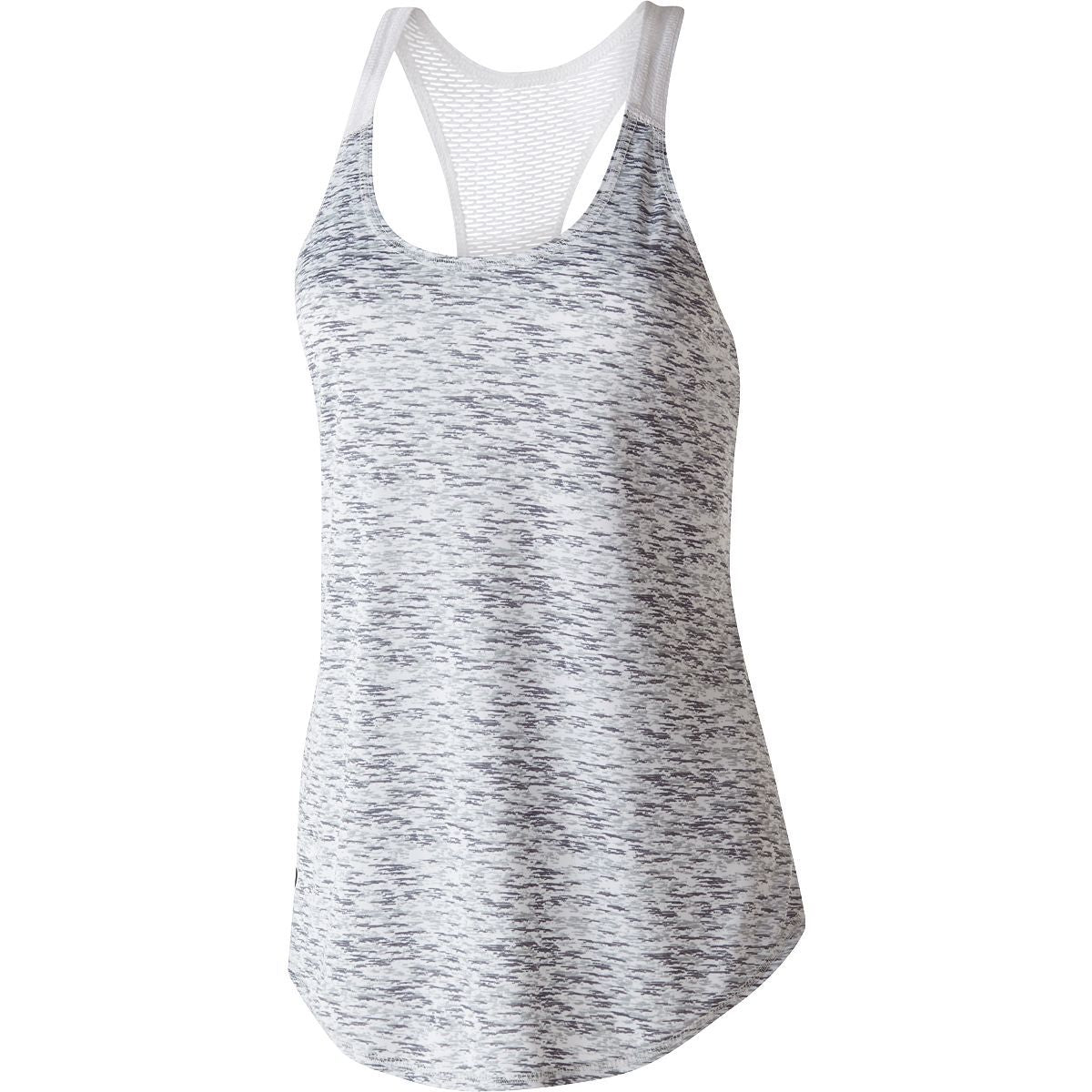 Holloway Ladies Space Dye Tank in Silver/White  -Part of the Ladies, Ladies-Tank, Holloway, Shirts product lines at KanaleyCreations.com