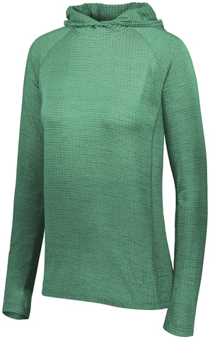 Holloway Ladies 3D Regulate Lightweight Pullover in Mint Heather  -Part of the Ladies, Ladies-Pullover, Holloway, Outerwear, 3D-Collection product lines at KanaleyCreations.com