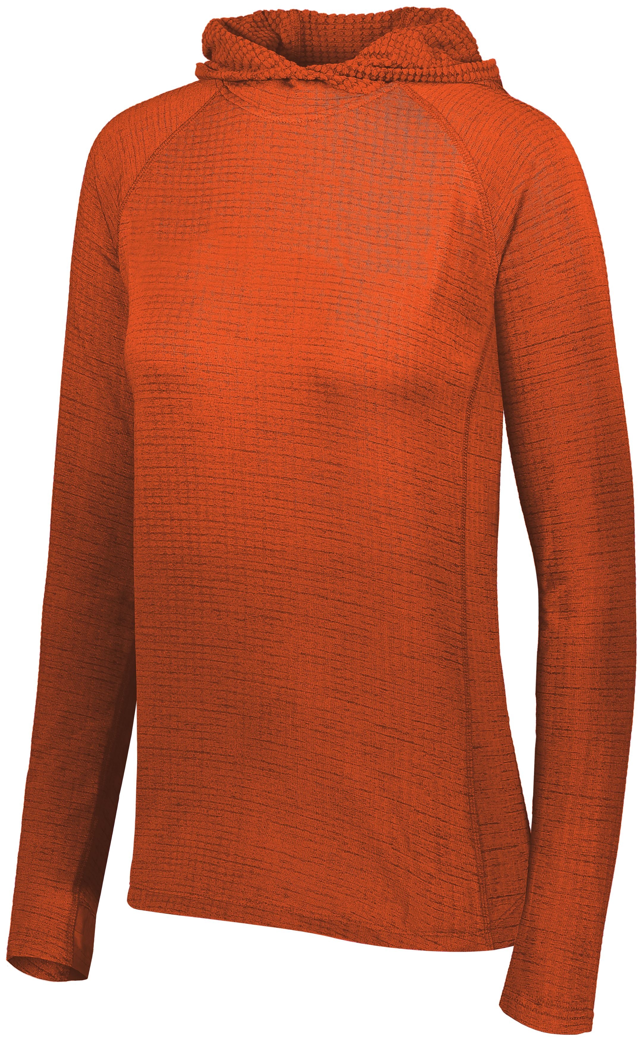 Holloway Ladies 3D Regulate Lightweight Pullover in Orange Heather  -Part of the Ladies, Ladies-Pullover, Holloway, Outerwear, 3D-Collection product lines at KanaleyCreations.com