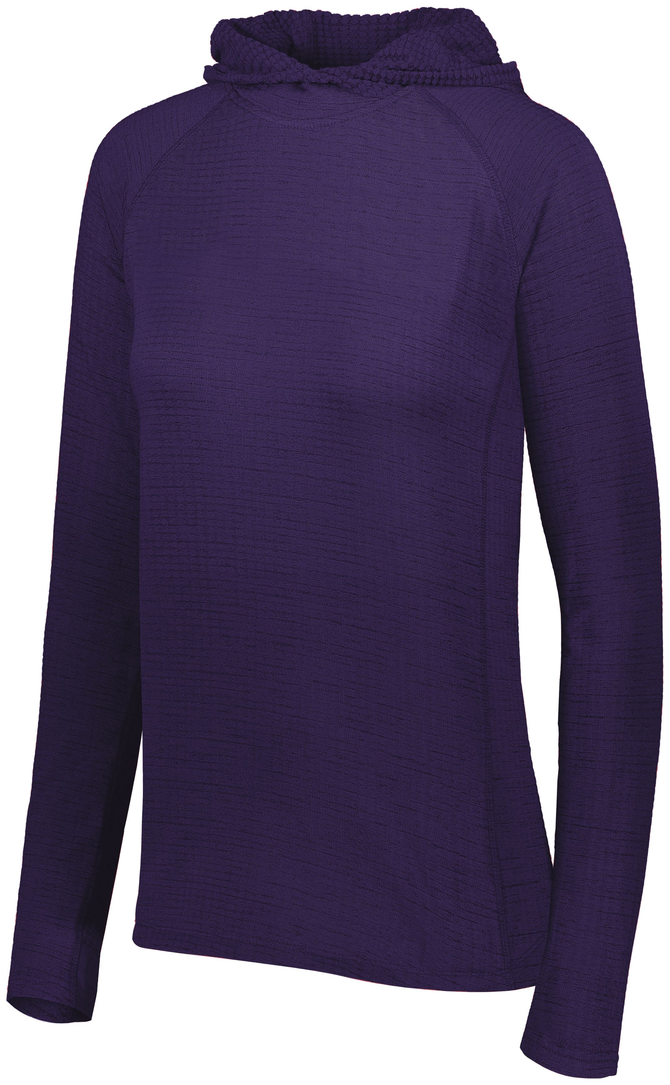 Holloway Ladies 3D Regulate Lightweight Pullover in Purple Heather  -Part of the Ladies, Ladies-Pullover, Holloway, Outerwear, 3D-Collection product lines at KanaleyCreations.com