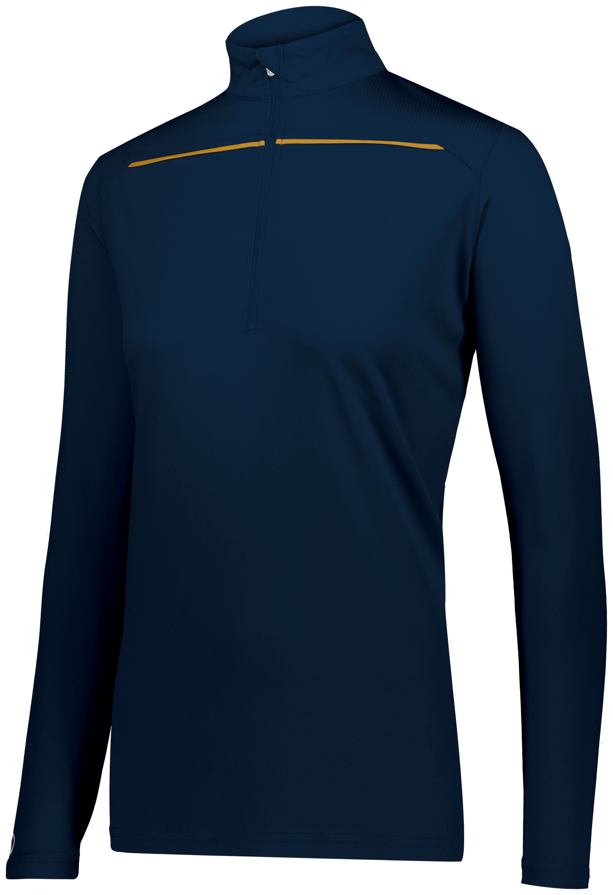 Holloway Ladies Defer Pullover in Navy/Gold  -Part of the Ladies, Ladies-Pullover, Holloway, Outerwear product lines at KanaleyCreations.com