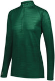 Holloway Ladies Converge 1/2 Zip Pullover in Forest  -Part of the Ladies, Holloway, Shirts, Corporate-Collection, Converge-Collection product lines at KanaleyCreations.com