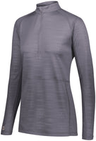 Holloway Ladies Converge 1/2 Zip Pullover in Graphite  -Part of the Ladies, Holloway, Shirts, Corporate-Collection, Converge-Collection product lines at KanaleyCreations.com