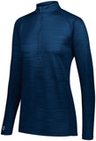 Holloway Ladies Converge 1/2 Zip Pullover in Navy  -Part of the Ladies, Holloway, Shirts, Corporate-Collection, Converge-Collection product lines at KanaleyCreations.com