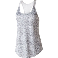 Holloway Girls Space Dye Tank in Silver/White  -Part of the Girls, Holloway, Girls-Tank, Shirts product lines at KanaleyCreations.com