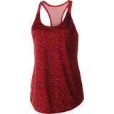 Holloway Girls Space Dye Tank in Red/Scarlet  -Part of the Girls, Holloway, Girls-Tank, Shirts product lines at KanaleyCreations.com