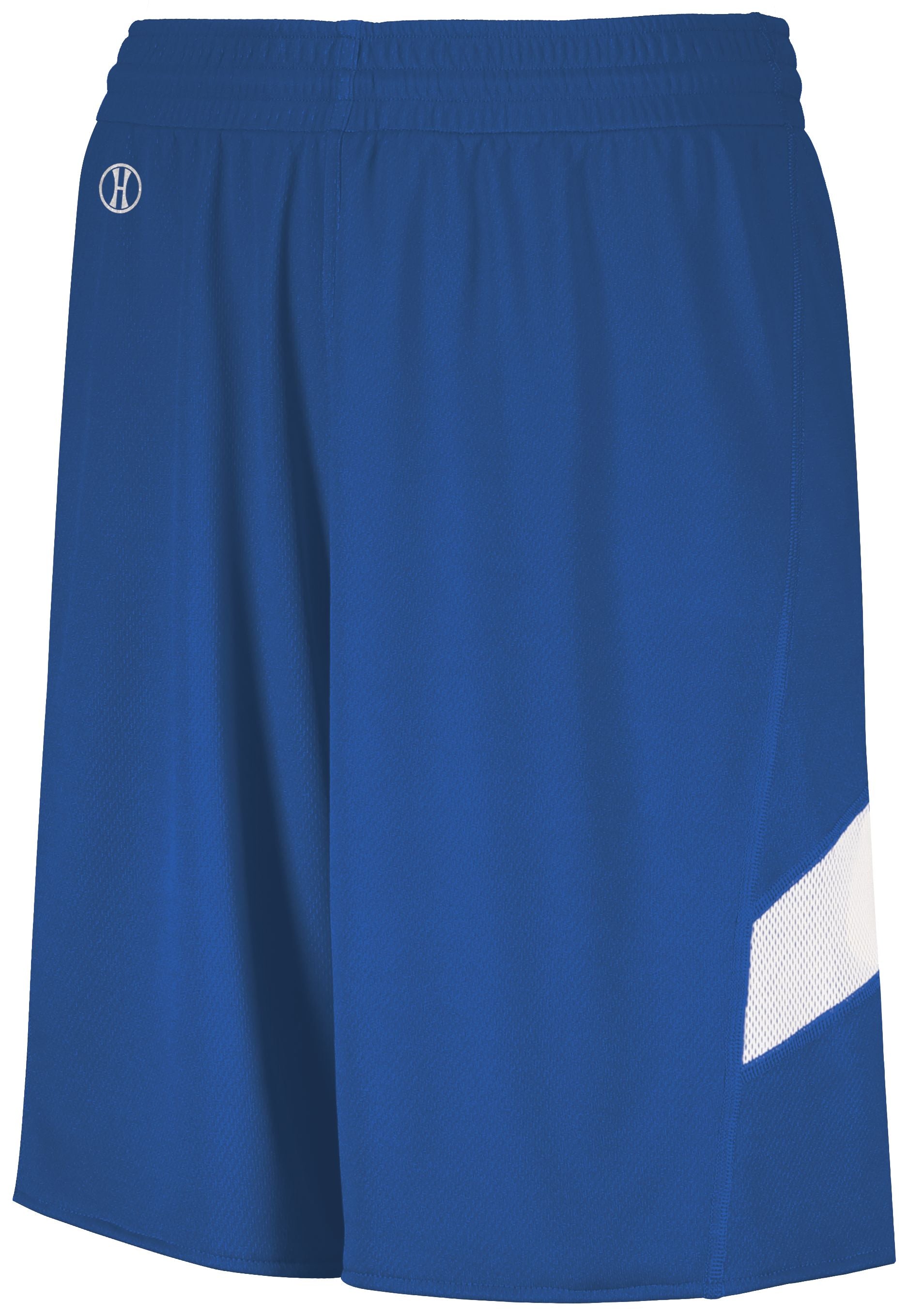 Holloway Youth Dual-Side Single Ply Basketball Shorts in Royal/White  -Part of the Youth, Youth-Shorts, Basketball, Holloway, All-Sports, All-Sports-1 product lines at KanaleyCreations.com