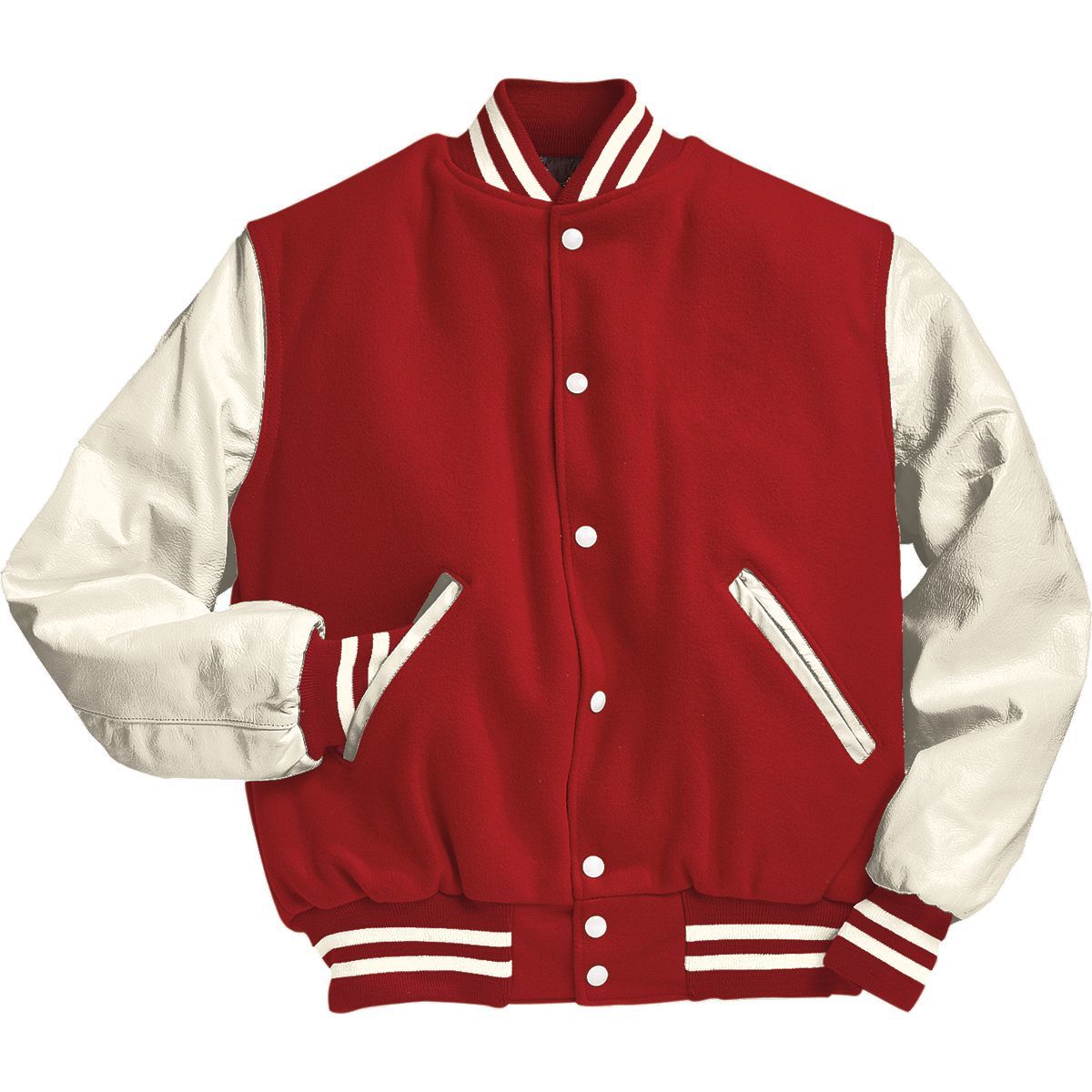 Holloway Award Jacket in Scarlet/White  -Part of the Adult, Adult-Jacket, Holloway, Outerwear product lines at KanaleyCreations.com