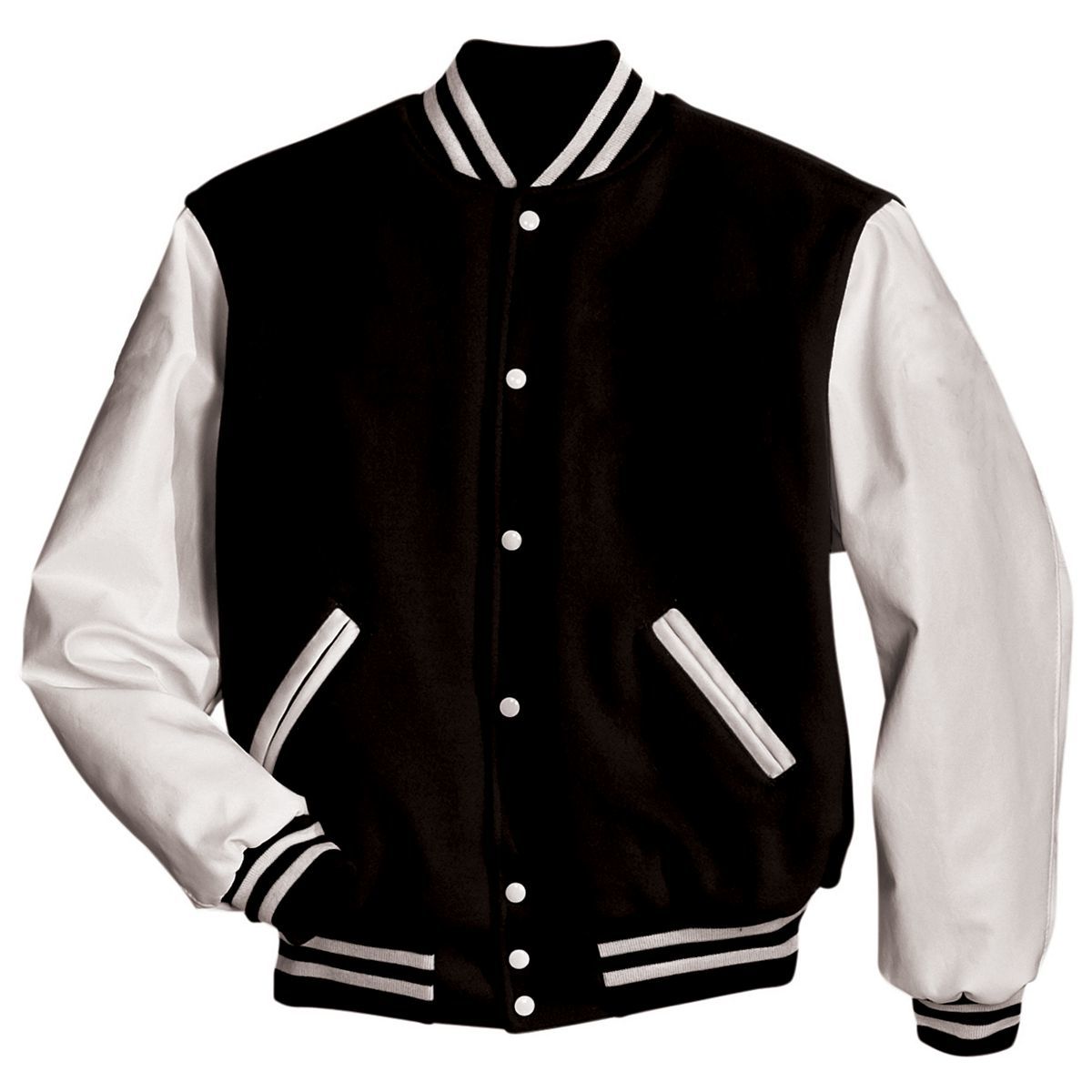 Holloway Award Jacket in Black/White  -Part of the Adult, Adult-Jacket, Holloway, Outerwear product lines at KanaleyCreations.com