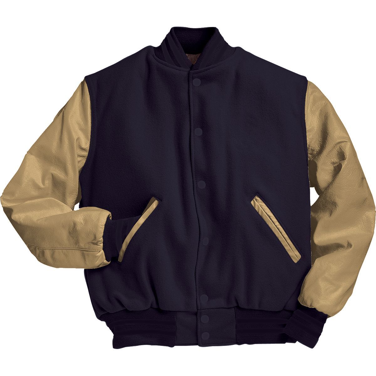 Holloway Award Jacket in Dark Navy/Cream  -Part of the Adult, Adult-Jacket, Holloway, Outerwear product lines at KanaleyCreations.com