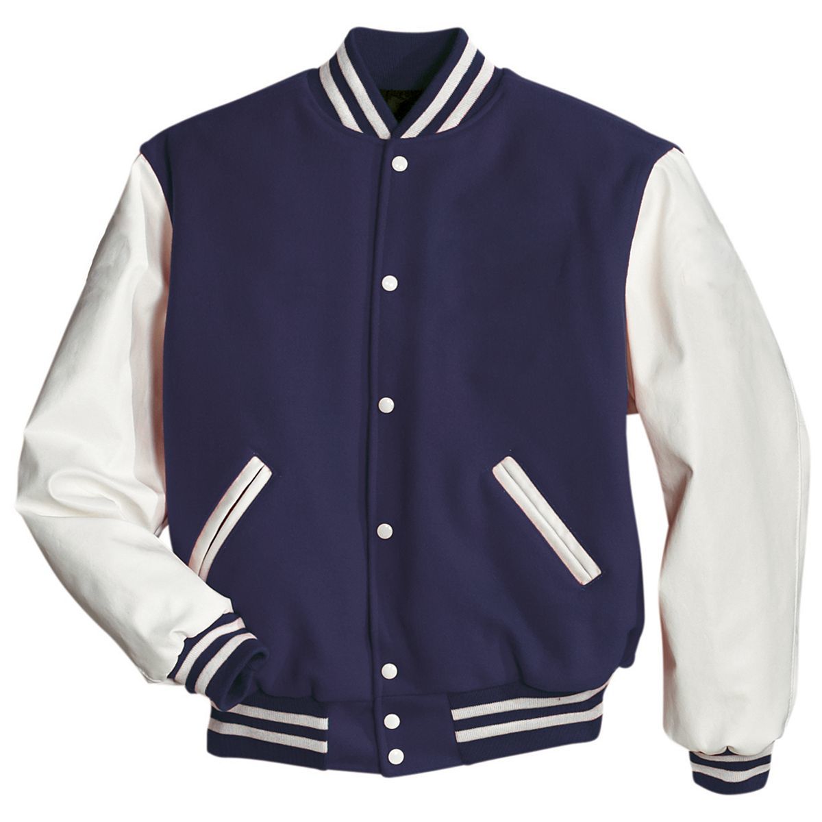 Holloway Award Jacket in Dark Navy/White  -Part of the Adult, Adult-Jacket, Holloway, Outerwear product lines at KanaleyCreations.com