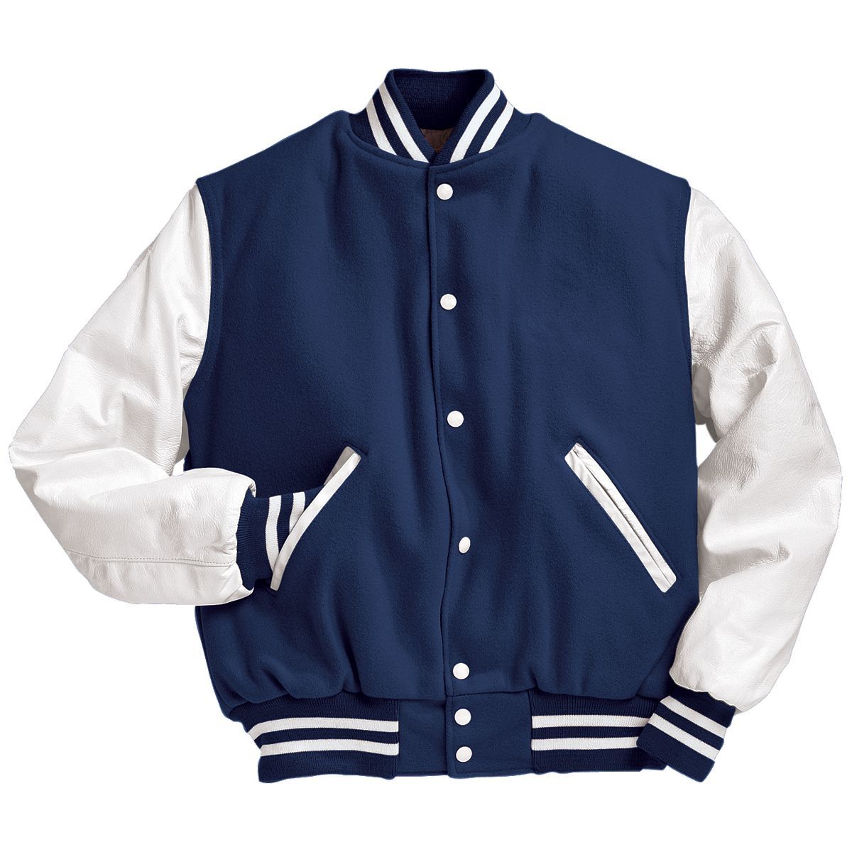 Holloway Varsity Tall Jacket in Dark Royal/White  -Part of the Adult, Adult-Jacket, Holloway, Outerwear product lines at KanaleyCreations.com