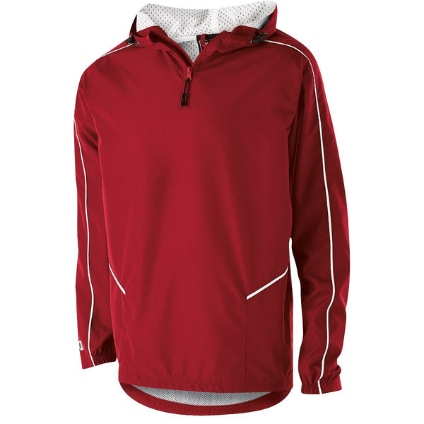 Holloway Wizard Pullover in Scarlet/White  -Part of the Adult, Adult-Pullover, Holloway, Outerwear product lines at KanaleyCreations.com