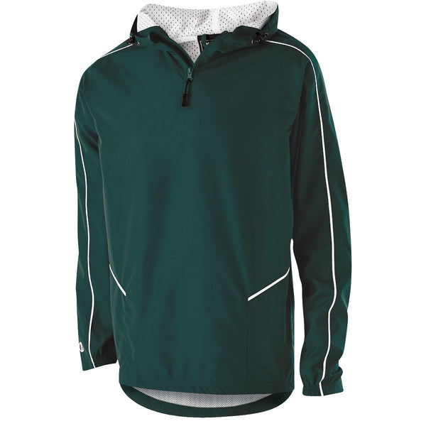 Holloway Wizard Pullover in Dark Green/White  -Part of the Adult, Adult-Pullover, Holloway, Outerwear product lines at KanaleyCreations.com