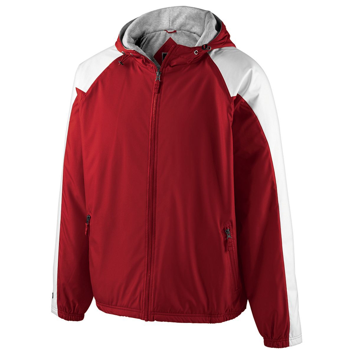 Holloway Homefield Jacket in Scarlet/White  -Part of the Adult, Adult-Jacket, Holloway, Outerwear product lines at KanaleyCreations.com
