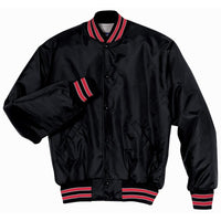 Holloway Heritage Jacket in Black/Scarlet/White  -Part of the Adult, Adult-Jacket, Holloway, Outerwear product lines at KanaleyCreations.com