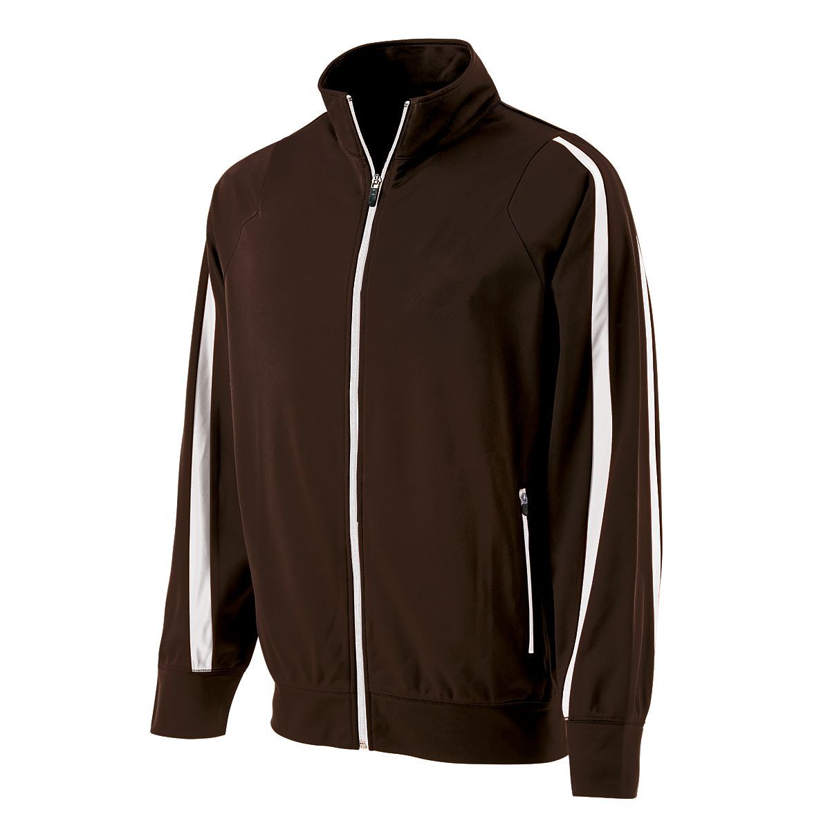 Holloway Determination Jacket in Brown/White  -Part of the Adult, Adult-Jacket, Holloway, Outerwear product lines at KanaleyCreations.com