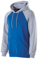 Holloway Banner Hoodie in Royal/Athletic Heather  -Part of the Adult, Adult-Hoodie, Hoodies, Holloway product lines at KanaleyCreations.com