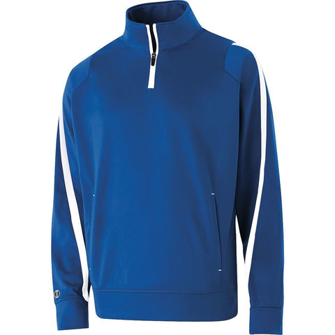 Holloway Determination Pullover in Royal/White  -Part of the Adult, Adult-Pullover, Holloway, Outerwear product lines at KanaleyCreations.com