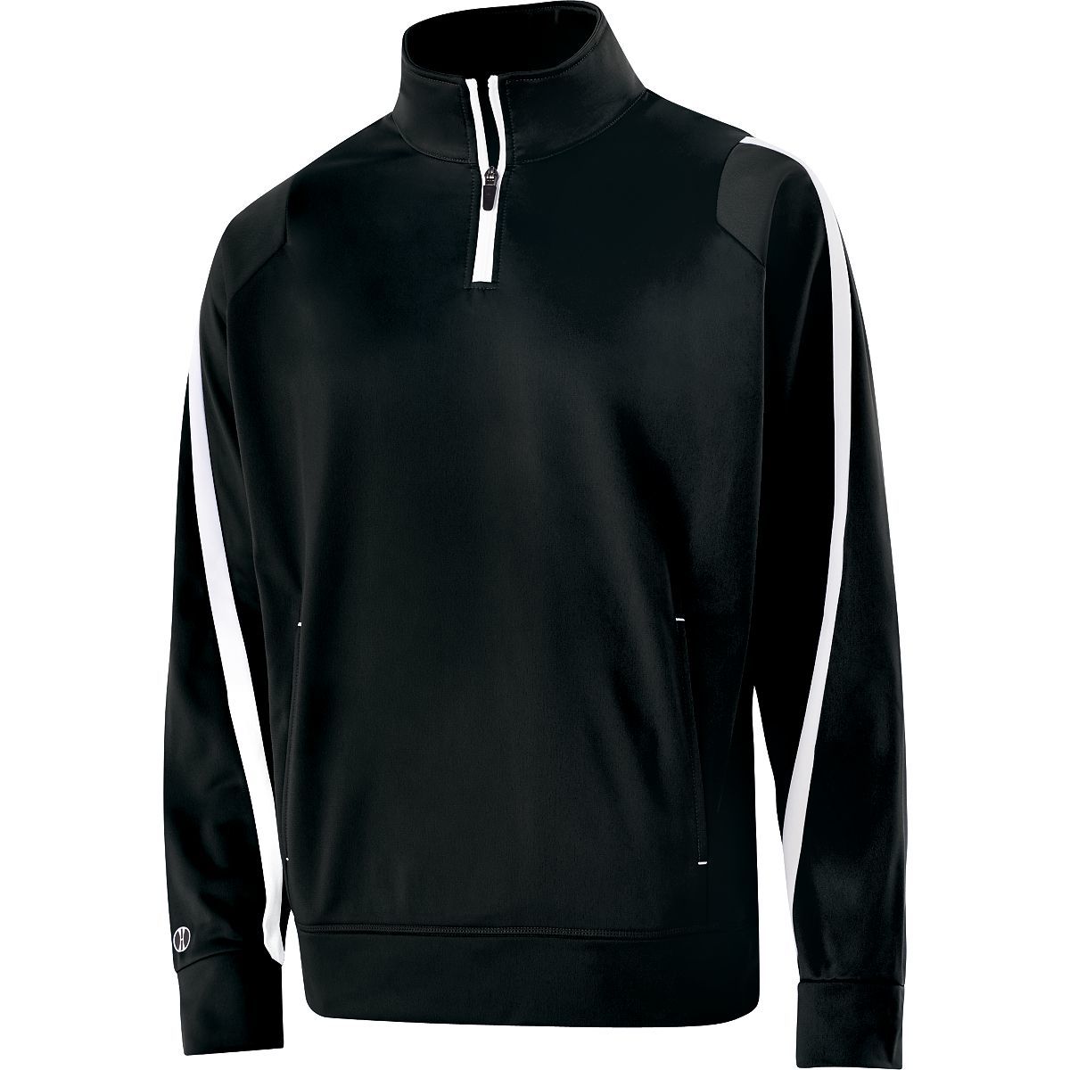 Holloway Determination Pullover in Black/White  -Part of the Adult, Adult-Pullover, Holloway, Outerwear product lines at KanaleyCreations.com