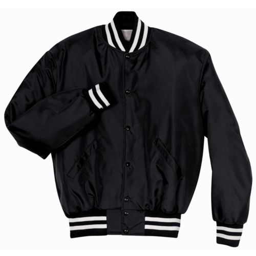 Holloway Youth Heritage Jacket in Black/White  -Part of the Youth, Youth-Jacket, Holloway, Outerwear product lines at KanaleyCreations.com
