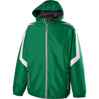 Holloway Youth Charger Jacket in Kelly/White  -Part of the Youth, Youth-Jacket, Holloway, Outerwear product lines at KanaleyCreations.com