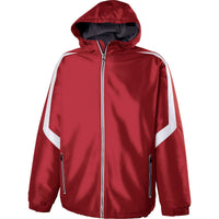 Holloway Youth Charger Jacket in Scarlet/White  -Part of the Youth, Youth-Jacket, Holloway, Outerwear product lines at KanaleyCreations.com