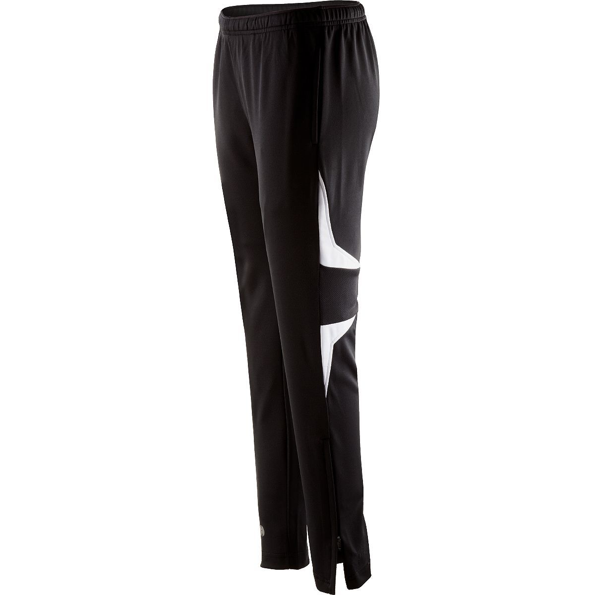 Holloway Ladies Traction Pant in Black/Black/White  -Part of the Ladies, Ladies-Pants, Pants, Holloway product lines at KanaleyCreations.com