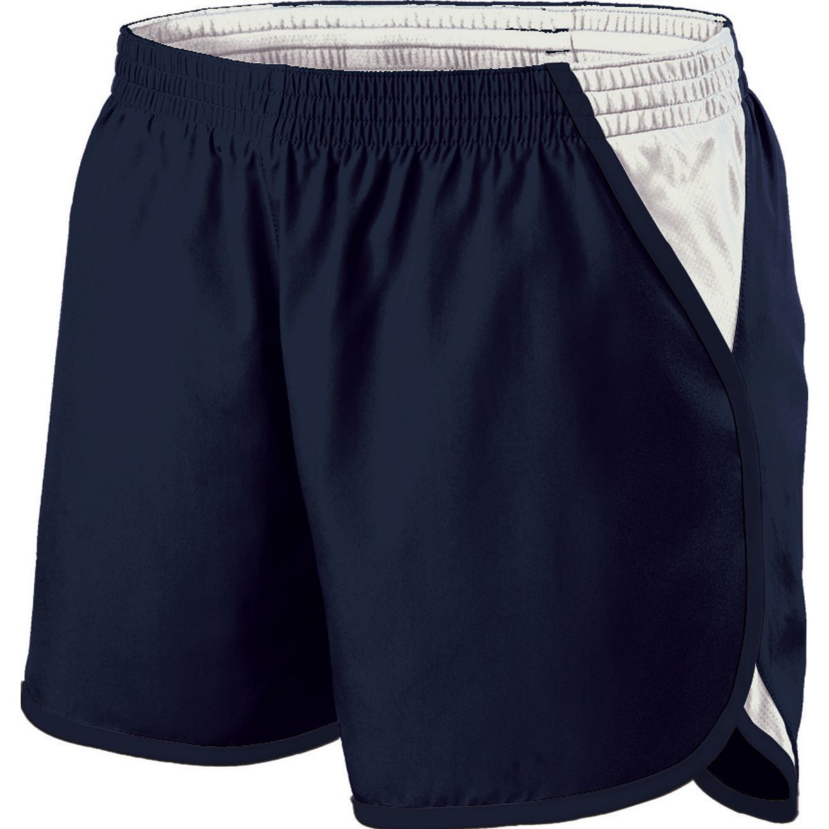 Holloway Girls Energize Shorts in Navy/White/Navy  -Part of the Girls, Holloway, Girls-Shorts product lines at KanaleyCreations.com