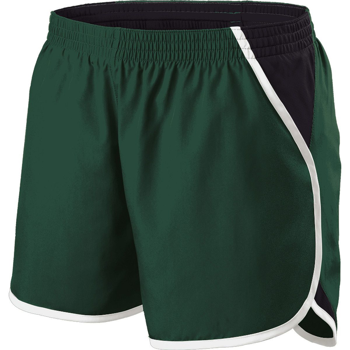 Holloway Girls Energize Shorts in Forest/Black/White  -Part of the Girls, Holloway, Girls-Shorts product lines at KanaleyCreations.com