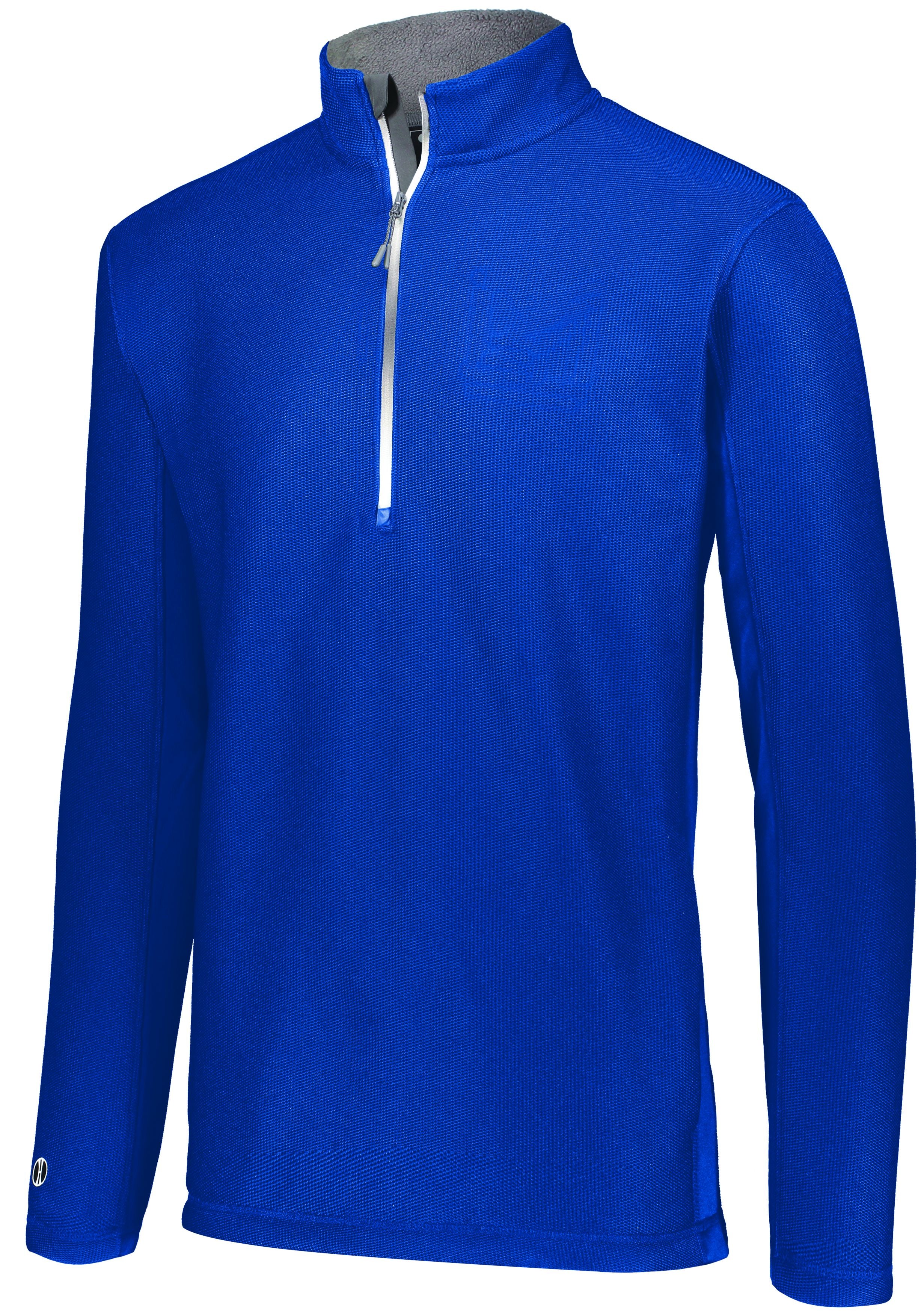 Holloway Invert 1/2 Zip Pullover in Royal  -Part of the Adult, Adult-Pullover, Holloway, Outerwear, Invert-Collection product lines at KanaleyCreations.com