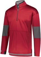 Holloway Sof-Stretch Pullover in Scarlet/Carbon  -Part of the Adult, Adult-Pullover, Holloway, Outerwear product lines at KanaleyCreations.com