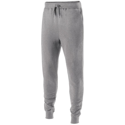 Holloway 60/40 Fleece Jogger in Charcoal Heather  -Part of the Adult, Holloway product lines at KanaleyCreations.com