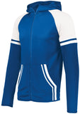 Holloway Retro Grade Jacket in Royal/White  -Part of the Adult, Adult-Jacket, Holloway, Outerwear product lines at KanaleyCreations.com