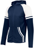 Holloway Retro Grade Jacket in Navy/White  -Part of the Adult, Adult-Jacket, Holloway, Outerwear product lines at KanaleyCreations.com