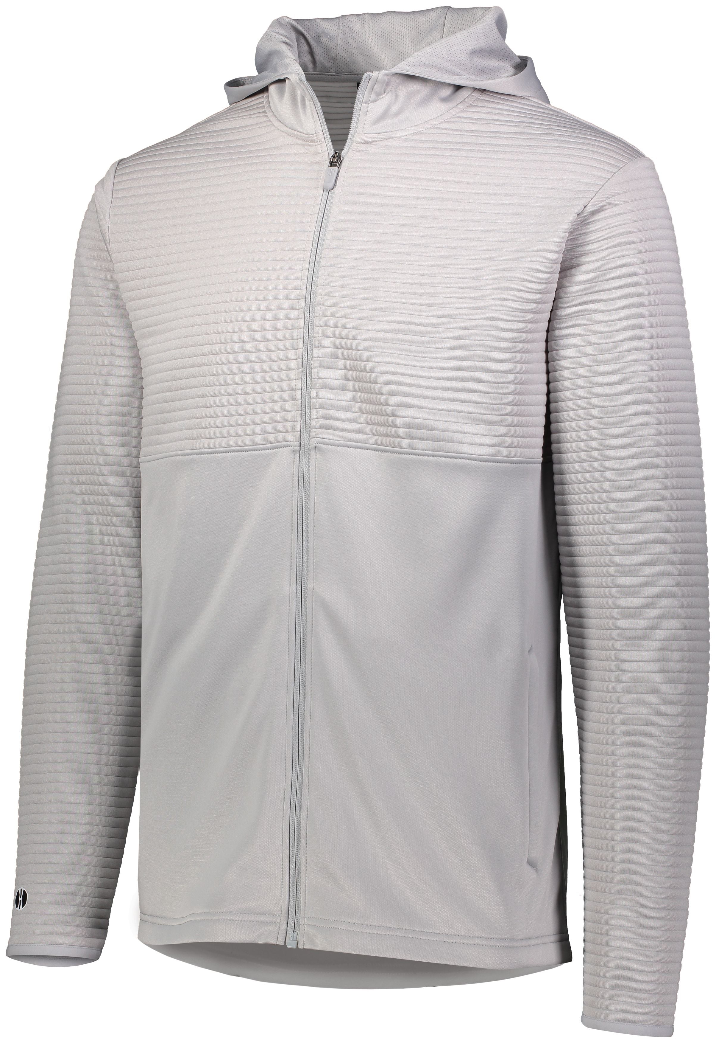Holloway 3D Regulate Jacket in Silver Heather/Silver  -Part of the Adult, Adult-Jacket, Holloway, Outerwear, Corporate, 3D-Collection product lines at KanaleyCreations.com
