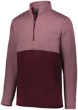 Holloway 3D Regulate Pullover in Maroon Heather/Maroon  -Part of the Adult, Adult-Pullover, Holloway, Outerwear, 3D-Collection product lines at KanaleyCreations.com