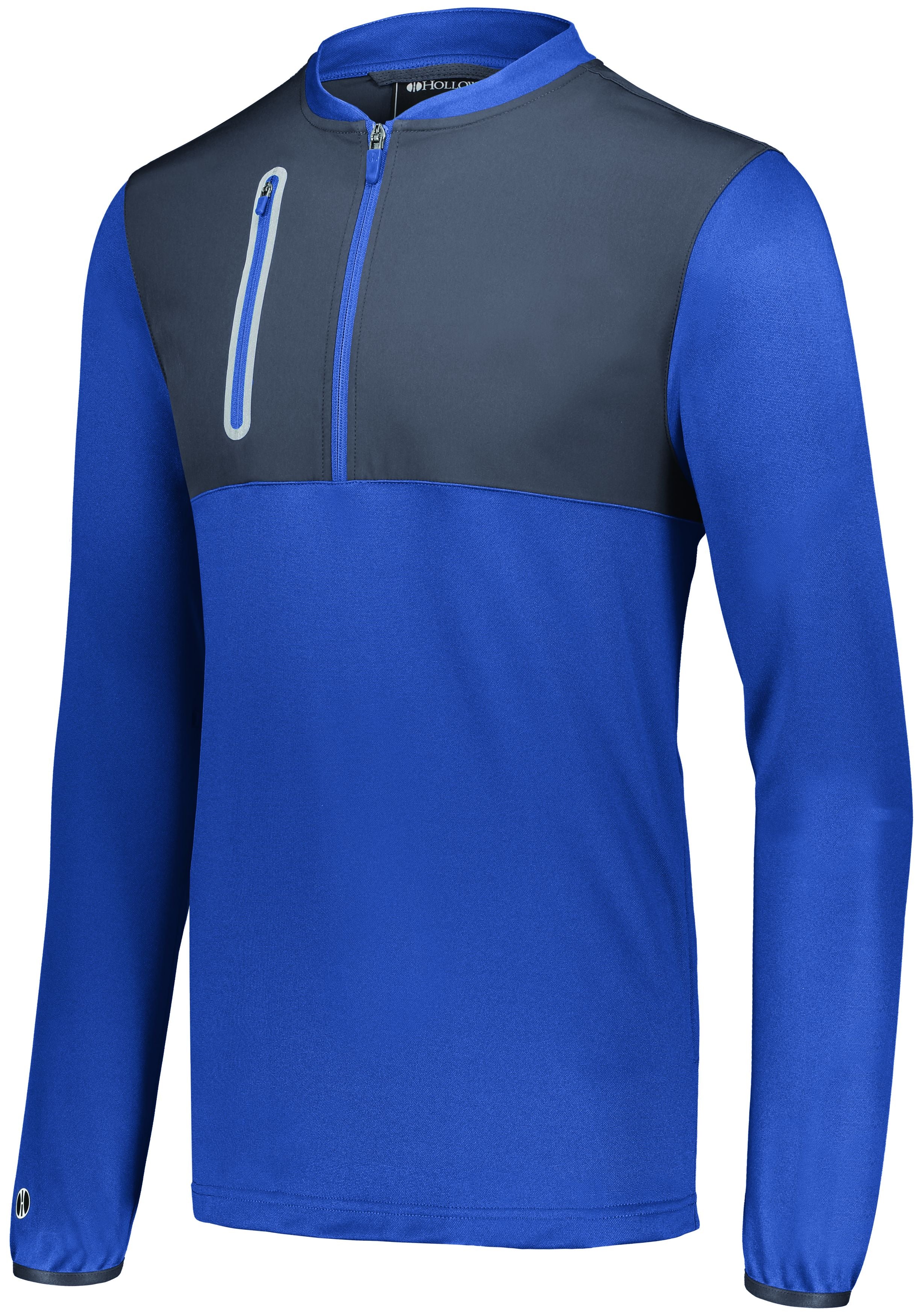 Holloway Weld Hybrid Pullover in Royal/Carbon  -Part of the Adult, Adult-Pullover, Holloway, Outerwear, Weld-Collection product lines at KanaleyCreations.com