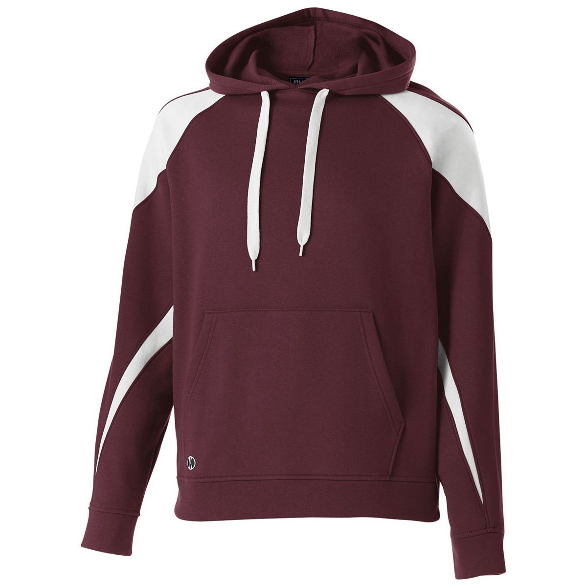 Holloway Youth Prospect Hoodie in Maroon/White  -Part of the Youth, Youth-Hoodie, Hoodies, Holloway product lines at KanaleyCreations.com