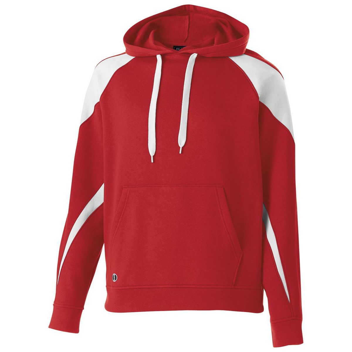 Holloway Youth Prospect Hoodie in Scarlet/White  -Part of the Youth, Youth-Hoodie, Hoodies, Holloway product lines at KanaleyCreations.com
