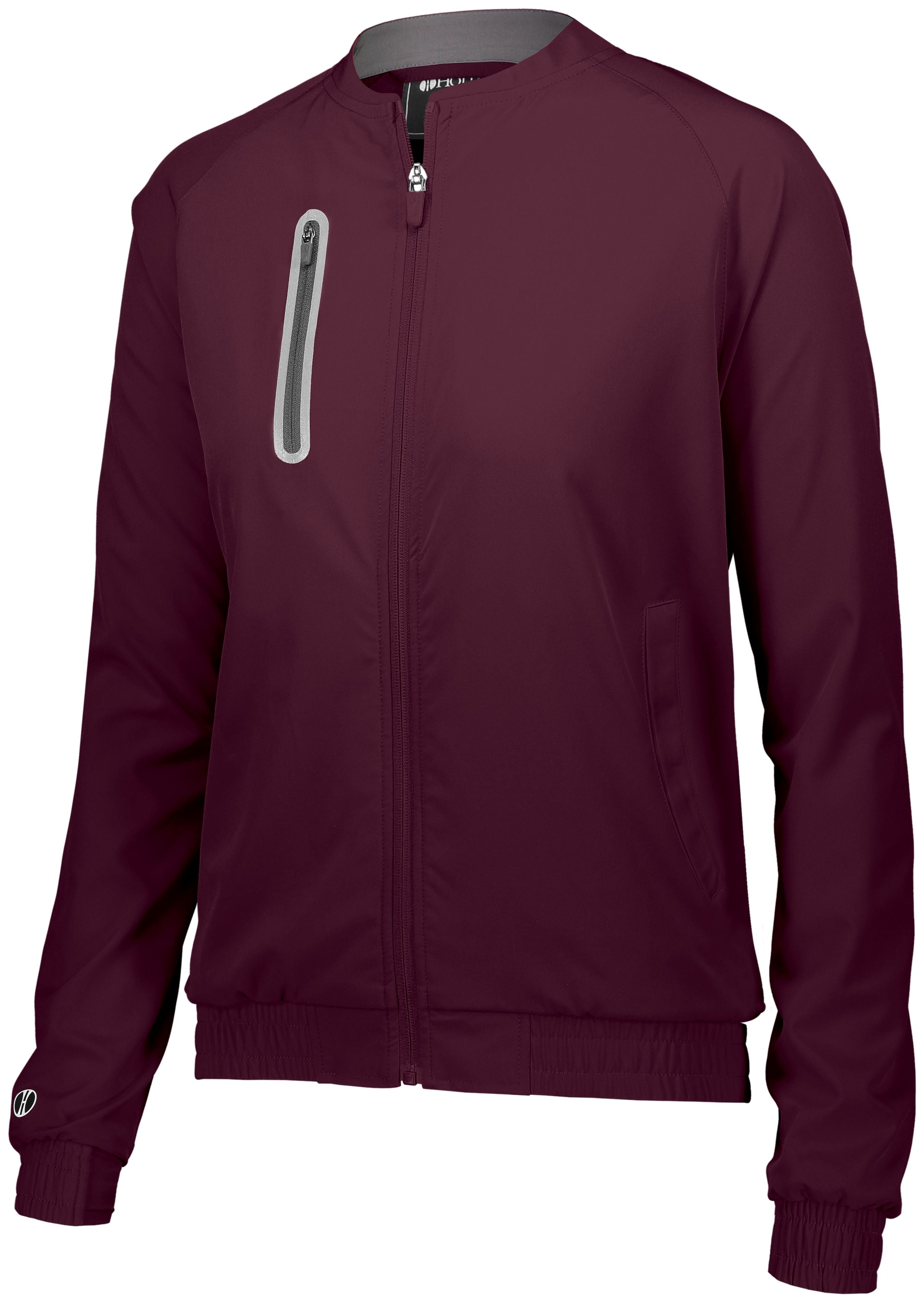Holloway Ladies Weld Jacket in Maroon  -Part of the Ladies, Ladies-Jacket, Holloway, Outerwear, Weld-Collection product lines at KanaleyCreations.com