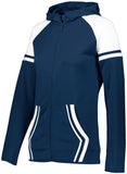 Holloway Ladies Retro Grade Jacket in Navy/White  -Part of the Ladies, Ladies-Jacket, Holloway, Outerwear product lines at KanaleyCreations.com