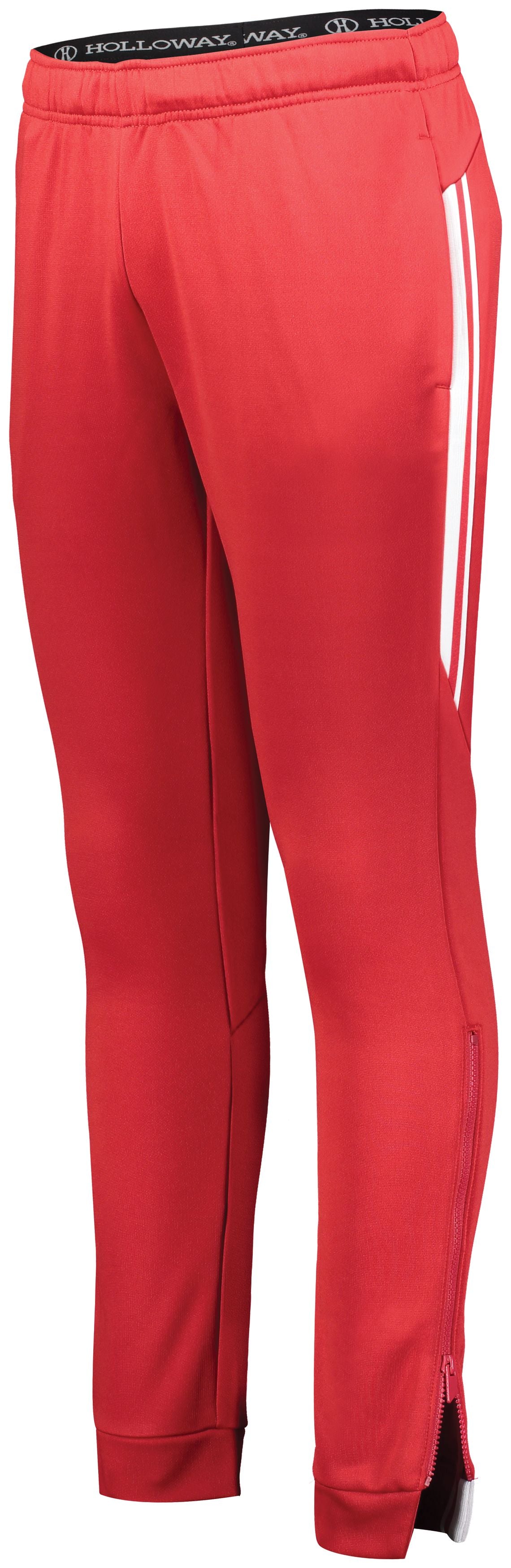 Holloway Ladies Retro Grade Pant in Scarlet/White  -Part of the Ladies, Ladies-Pants, Pants, Holloway product lines at KanaleyCreations.com