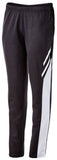 Holloway Ladies Flux Tapered Leg Pant in Black Heather/White/White  -Part of the Ladies, Ladies-Pants, Pants, Holloway, Flux-Collection product lines at KanaleyCreations.com