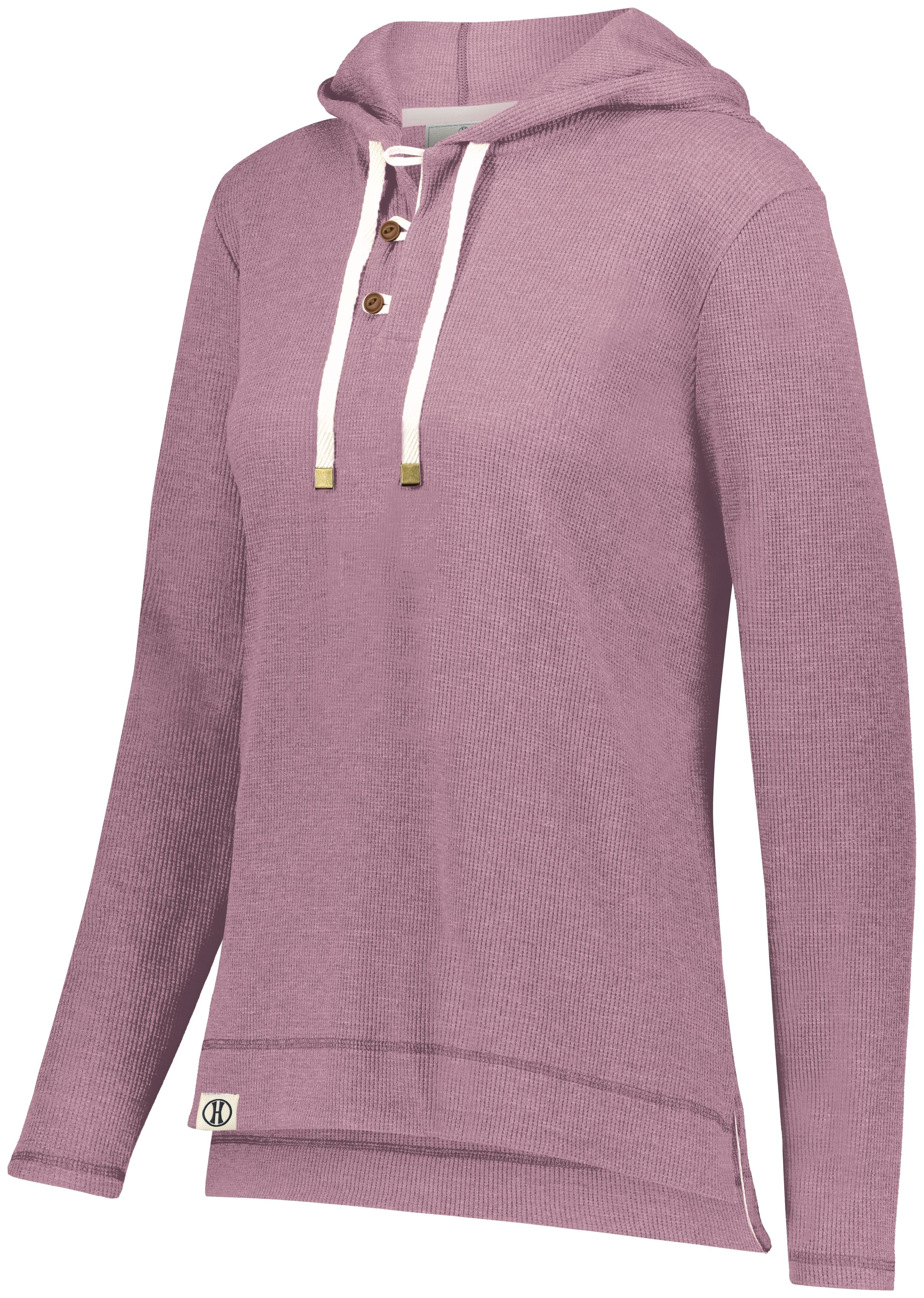Holloway Ladies Coast Hoodie in Dusty Rose Heather  -Part of the Ladies, Holloway, Shirts product lines at KanaleyCreations.com